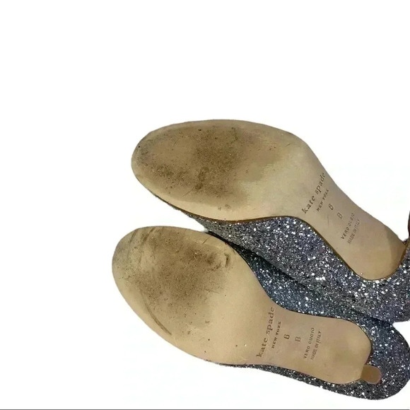 EUC Kate Spade Karolina High-Heel glitter pump sz 6 - Picture 5 of 5